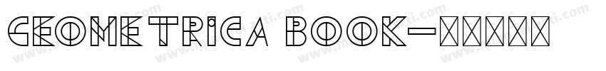 Geometrica Book字体转换